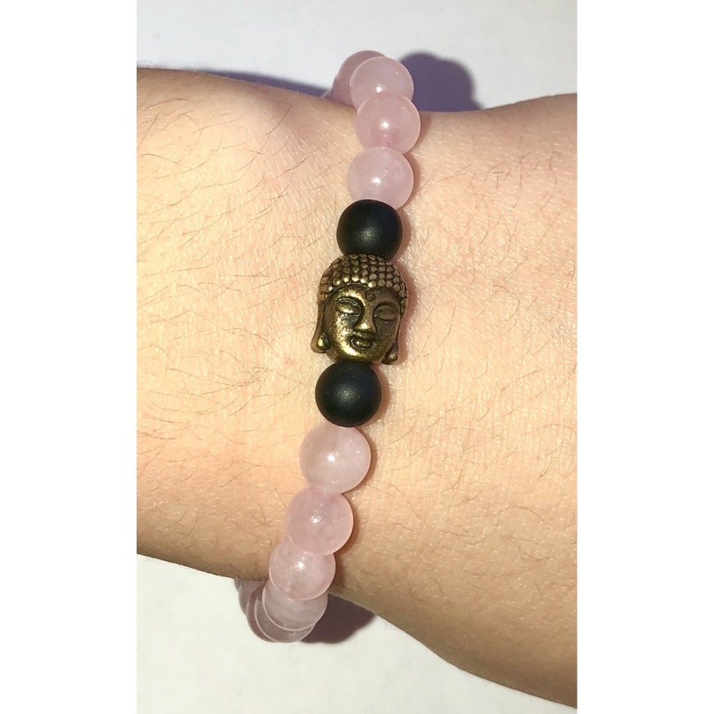 ✨💖🕉🧚‍♀️Rose Quartz Buddha